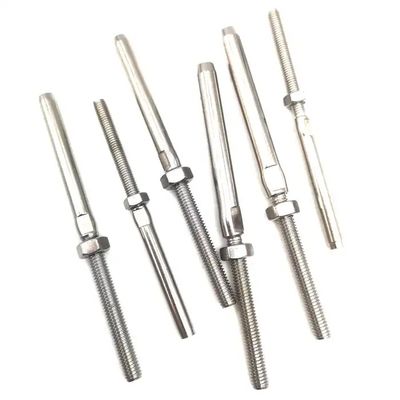 Un buon prezzo. Acciaio inossidabile 316 filo di corda Swage Stud Terminal Heavy Duty Con Noce in linea