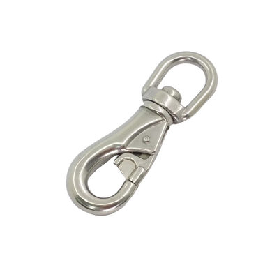 Un buon prezzo. Acciaio inossidabile Bull Eye Swivel Single Snap Hook Grado marino in linea