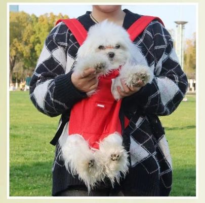 Un buon prezzo. Borsa leggera e spaziosa per animali da compagnia, tela di lino, ideale per cani e gatti in linea