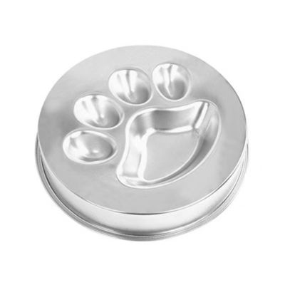 Un buon prezzo. NO tempo di impostazione pet bowl di alimentazione con materiale in acciaio inossidabile arrotondato e antiscivolo in linea