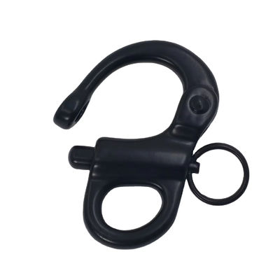 Un buon prezzo. Bracciale in acciaio inossidabile nero con manette fisse per gli occhi in linea