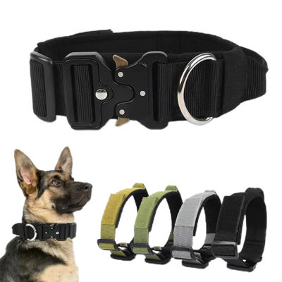 Un buon prezzo. Collare tattico di qualità superiore, resistente e confortevole per cani di grandi dimensioni - regolabile, traspirante e riflettente per una massima sicurezza in linea