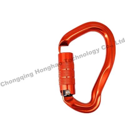 Un buon prezzo. Carabiner in lega di alluminio di forma unica Auto Lock 23KN per l'avventura di arrampicata all'aperto in linea