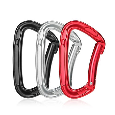 Un buon prezzo. Finitura OEM 22-24 KN Carabiner Hook 7075 Aluminum Carabiner Climbing Safety Snap Hook in linea