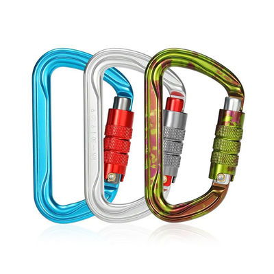 Un buon prezzo. Aggancio in alluminio per carabineri 30KN Capacità di carico per attività all'aperto in linea