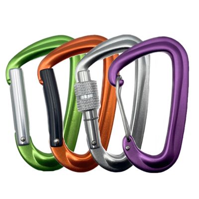Un buon prezzo. OEM Acceptabile Cerniera a vite in alluminio Clip per arrampicata Finitura personalizzata in linea