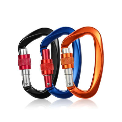 Un buon prezzo. OEM Customized Aluminum Locking Carabiner Clips per arrampicata e Ammock Safety Hook in linea