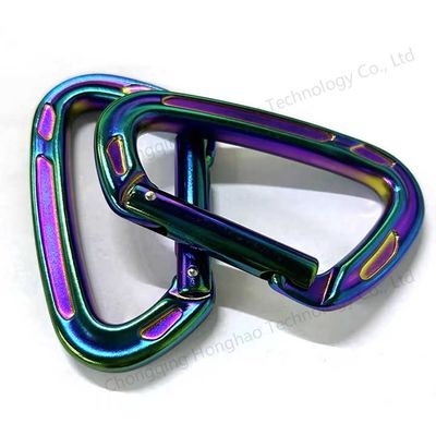Aggancio da arrampicata in acciaio inossidabile resistente leggero e perfetto per le avventure all'aria aperta