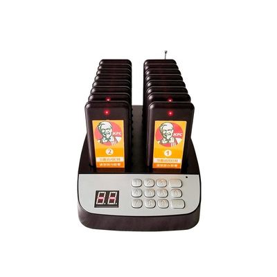 Un buon prezzo. Private Mold Hand Mini Wireless Guest Paging System Coaster Pager Package Dimensione 495*205*70MM in linea
