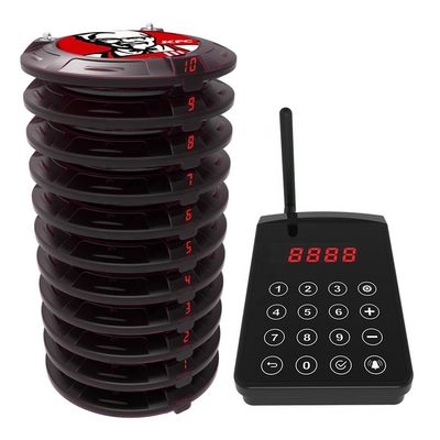 Un buon prezzo. 500m area aperta trasmessa distanza pager per il sistema di paging ospiti ristorante wireless in linea