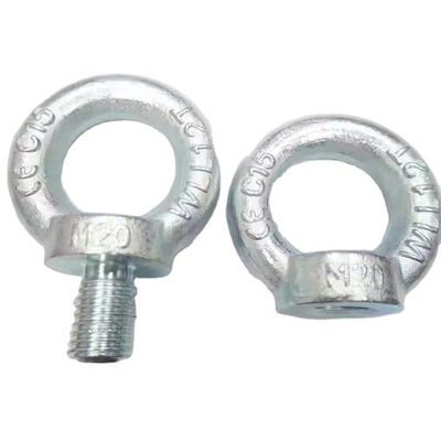 Un buon prezzo. Zinc Finish Eye Bolt Eye Screw M6-M36 Anello di sollevamento in acciaio al carbonio con DIN580 galvanizzato in linea