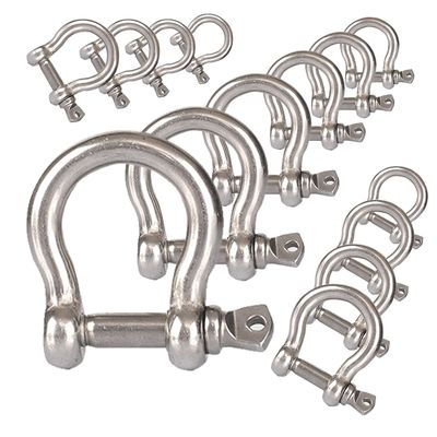 Un buon prezzo. Tecnologia di fusione di precisione Catene di anello D per applicazioni di rigging di arco in linea