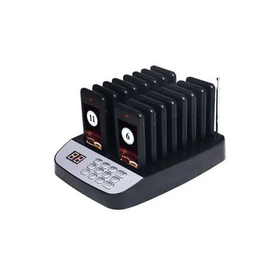 Un buon prezzo. 500mAh batteria al litio sistema di chiamata wireless per fast food trasmettitore a lunga distanza in linea
