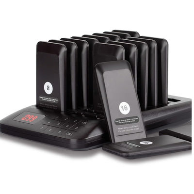 Un buon prezzo. Sistema di chiamate di pager impermeabile 16 luci lampeggianti Sistema di pager di ristorante wireless in linea