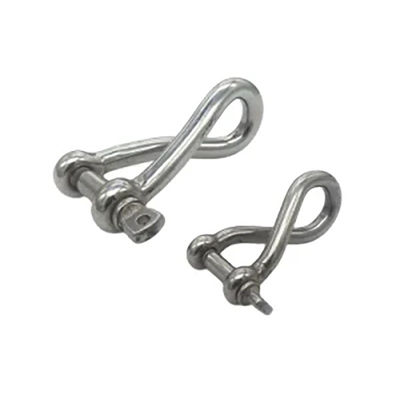 Un buon prezzo. Acciaio inossidabile personalizzato 304 / 316 Catene contorte con perno a vite Non standard in linea