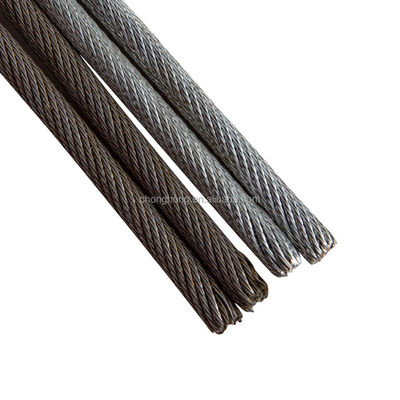 Un buon prezzo. Fabbricazione di fili di acciaio non galvanizzati 6*24 7FC 200M/COIL in linea