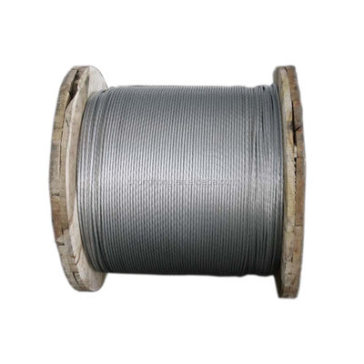 Un buon prezzo. 8mm 10mm Galvanizzato Acciaio filo di corda per 8x19S DIN3062 Ascensore Corde di grado di acciaio Lunghezza 1000m / bobina o secondo la vostra richiesta in linea