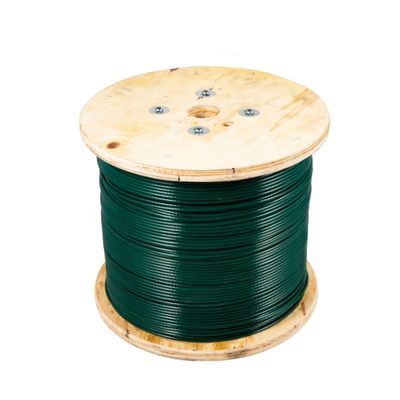 Un buon prezzo. Cavo in acciaio rivestito in PVC galvanizzato PU Filtro in plastica con diametro standard GB 2mm-38mm 7*19 in linea