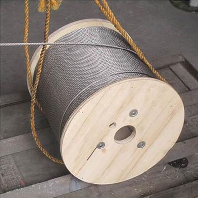 Un buon prezzo. AiSi standard 304 316 SUS304 SUS316 Stainless Steel Wire Rope 1x7 Ropes Wire 1.5mm 2mm 3mm 4mm con Tolleranza ±1% in linea