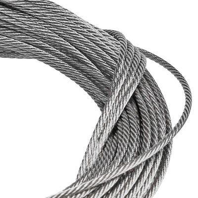 Un buon prezzo. Corde in acciaio inossidabile di grado industriale AISI 304 7x7 3 mm per la resistenza al calore e al freddo in linea