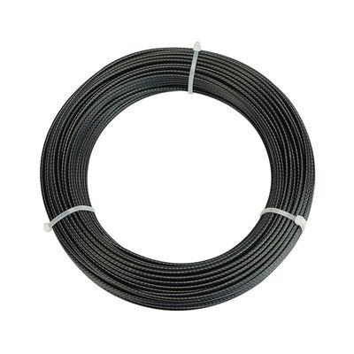 Un buon prezzo. PP/PE/PU/PVC/PA/Nylon 1.2-1.8 mm Nera Polipropilene Rivestita Filtro di Acciaio 7x7 Tolleranza ±1% con Contenuto di Si % 0.1 in linea