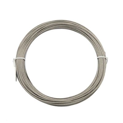 Un buon prezzo. Cavo inossidabile in acciaio 316L di grado 8mm 1x19 / Acciaio inossidabile 304 316 filo per ambienti difficili in linea
