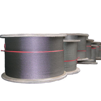 Un buon prezzo. 300 Serie 6x7 FC Cavi in acciaio inossidabile Aisi304 Aisi316 Cavi in acciaio inossidabile 3mm 4mm 5mm Lunghezza 1000m/rulli O personalizzazione in linea