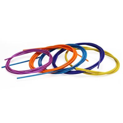 Un buon prezzo. 1000m/rulli Transparente PVC rivestito in acciaio inossidabile Lunghezza della corda 1000m/rulli 0,50MM 7x7 AISI 201/304/316 in linea