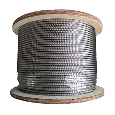 Un buon prezzo. 15 mm di filo di acciaio 8x26 a mano sinistra ordinario 2160N/mm2 galvanizzato compattato S min.196 2 kN per tolleranza di sollevamento altri in linea