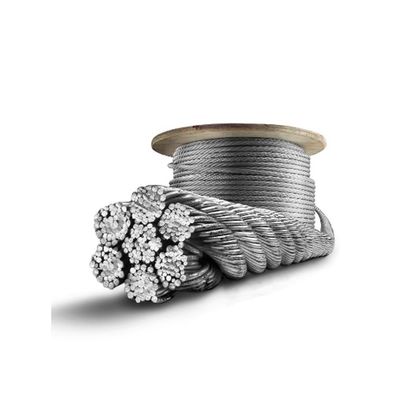 Un buon prezzo. 8mm 10mm 12mm 14mm 14mm 20mm Galvanizzato Acciaio filo di cavo / cavo per il sollevamento con resistenza alla trazione 1570Mpa-2160Mpa In bobina in linea