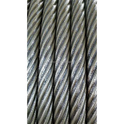 Un buon prezzo. Resistenza alla trazione nominale 1670MPa 8xK19S / 8xK26WS / 8xK31WS / 8xK36WS / 8xK41WS Corde di filo compatto non galvanizzate e galvanizzate in linea