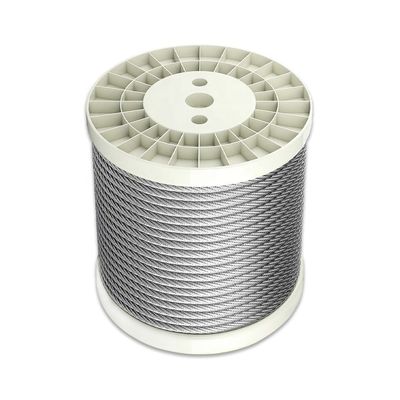 Un buon prezzo. Cable di filo di acciaio inossidabile garantito per sollevamento/griglia/corpo di acciaio marino 7 Wire/19 Wire Construction and Long-lasting in linea