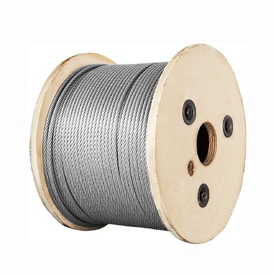 Un buon prezzo. 1x19 Construction AiSi Standard 316 Cable in acciaio inossidabile 1/8 Inch Steel Wire Rope for Railing Decking in linea