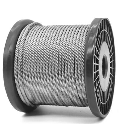 Un buon prezzo. 6x7 IWS Galvanizzato Acciaio Cablo di filo di corda con acciaio inossidabile e Slip Finish in alta domanda in linea