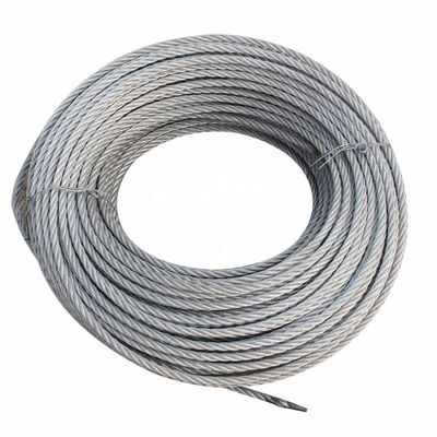 Un buon prezzo. 7X19 Corde in acciaio inossidabile da 1,5 mm per materiali da costruzione Flessibilità non legata in linea