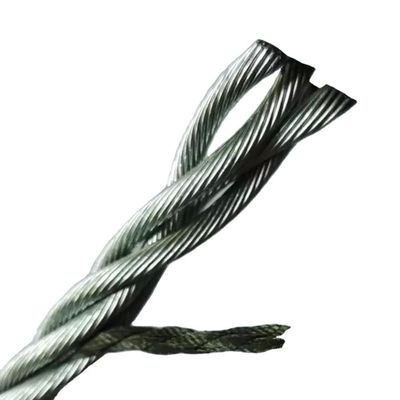 Un buon prezzo. Acciaio inossidabile 316 filo 1/8'' 500ft 1x19 fili nucleo 2100 libbre resistenza alla rottura per ringhiera e pavimentazione grado 316 in linea
