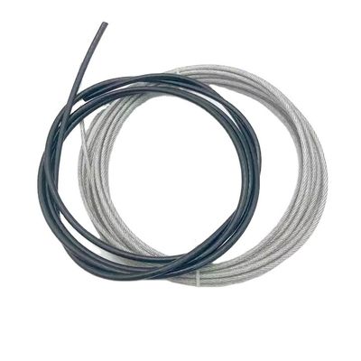 Un buon prezzo. Acciaio inossidabile o galvanizzato 1-16 mm PVC/NYLON/PU strato di filo di acciaio rivestito con AiSi standard in linea