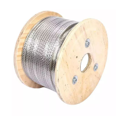 Un buon prezzo. Corde di filo inossidabile 304 7x7 1,0 mm 1,2 mm 1,5 mm 2,0 mm 2,5 mm Acciaio galvanizzato o inossidabile per applicazioni pesanti in linea
