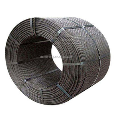 Un buon prezzo. Stringhe di acciaio ad alto grado di carbonio 1x19/1x7 Stringhe di filo galvanizzato per il filtro di ballaggio Opzione economica in linea
