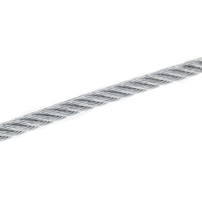 Un buon prezzo. OEM AISI 304 in acciaio inossidabile 3/64 7x7 Cavo per aeromobili galvanizzato 500 piedi bobina per applicazioni pesanti in linea