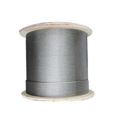Un buon prezzo. Acciaio inossidabile di grado 304 316 6X19 PP 15mm Acciaio filo con nucleo organico GOST 2688-80 in linea
