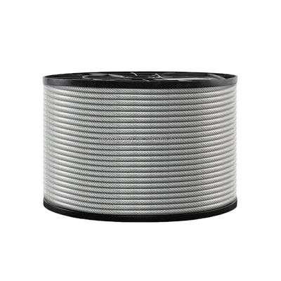 Un buon prezzo. Acciaio al carbonio Galvanizzato PVC Rivestito di filo 5/32 pollici 7/16 pollici 7x7 / 7x19 Vinyl Rivestito di cavi aerei per grandi progetti in linea