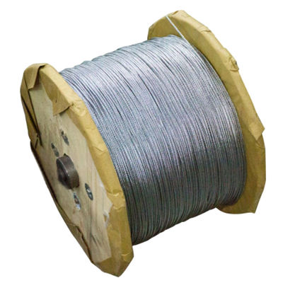 Un buon prezzo. Cavo per aeromobili galvanizzato in acciaio al carbonio di grado MIL-DTL-83420 9,53 mm per militari e aerospaziali in linea