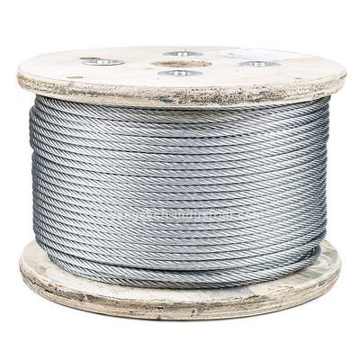 Un buon prezzo. Cavi in acciaio a rubinetto freddo MIL-DTL-83420 da 3,18 mm per fili di filo di acciaio galvanizzato da 7x19 1/8