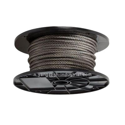 Un buon prezzo. Cable in acciaio non magnetico A2 A4 Cable inossidabile 6x7 FC 7x7 AISI316T AISI304 SUS316 SUS304 Stainless Steel Wire Rope in linea