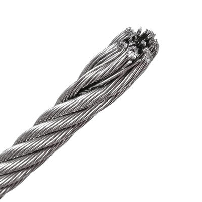 Un buon prezzo. SS304 Cavi in acciaio personalizzati 7X19 2mm Acciaio filo di corda resistente all'usura in linea