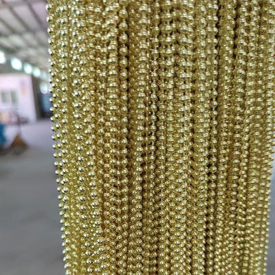 Catena di palle di plastica lucidata per tende scolastiche di varie dimensioni