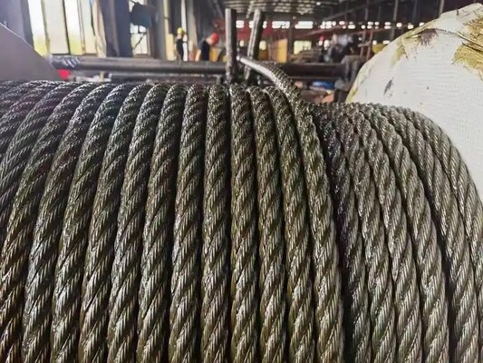 Un buon prezzo. Cavo in acciaio al carbonio non zincato per aerei con personalizzazione per varie applicazioni in linea