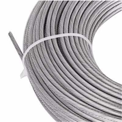 Un buon prezzo. Cable inossidabile corda in acciaio inossidabile 7x19 Tolleranza della corda in filo di ferro ± 1% Grado 316L in linea
