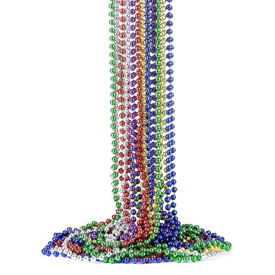Un buon prezzo. Catena a sfera di plastica di 4 mm 6 mm 7 mm 8 mm Catena a sfera di argento Catena a sfera di oro bianco in linea